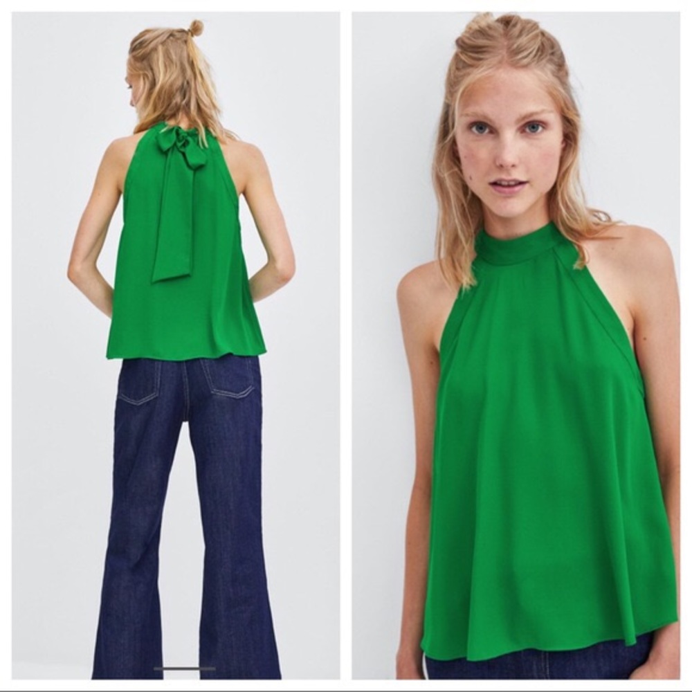 Zara halter top